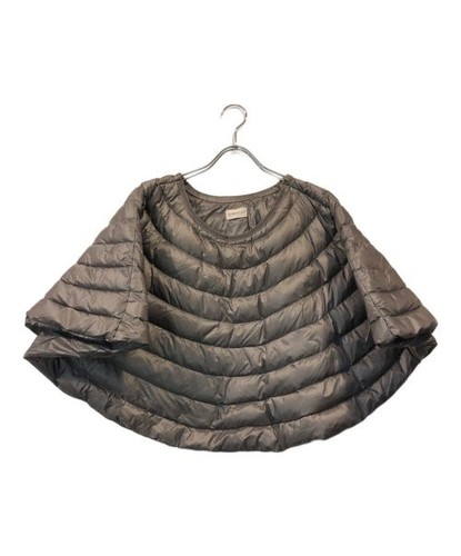MONCLER                    Down cape muffler gray 429532570005
