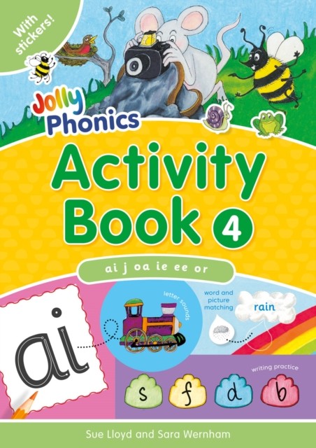 Jolly Phonics Activity Book 4 by Sara Wernham (Paperback Book)