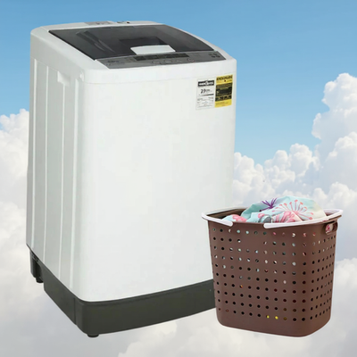 #ad #ad Home Full Automatic Washing Machine 20Lbs Spin Dry Washer w 10 Washing Modes $249.99