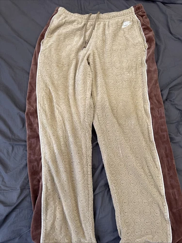 Pantalon de survêtement velours Supreme x Nike marron SS21 DB5794 297 taille Medium