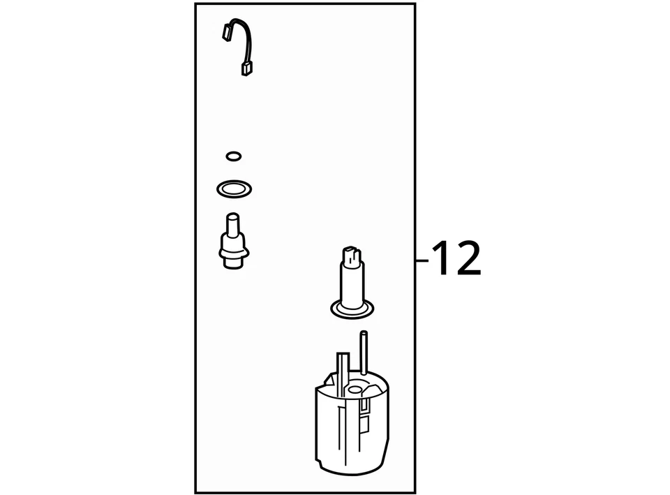 Fuel Pump Assembly Fits 16-22 LEXUS RX350 843190 Foto 3 de 4