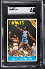 1975-76 Topps Bob McAdoo #10 SGC 6 HOF