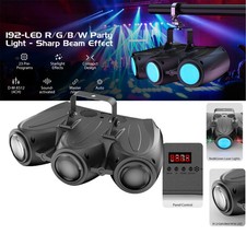 192LED RGBW Stage Hybrid Starlight Lasers Lighting Multi-Pattern Disco Light DMX