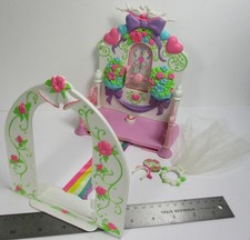 Vintage My Little Pony G2 Wedding Chapel Dainty Dove's Playset 1998 Bride Acc