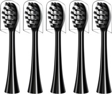 Replacement Toothbrush Heads Compatible with Gleem Electric Toothbrush, W Shape