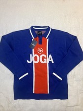 Joga Bonito Vintage PSG Retro Long Sleeve Polo Jersey Size M New W/tag