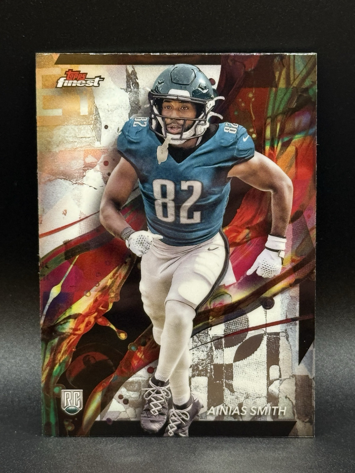 Ainias Smith Topps Finest #99 Base