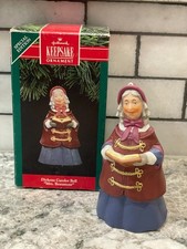 Hallmark Keepsake 1991 "Mrs Beaumont" Ornament