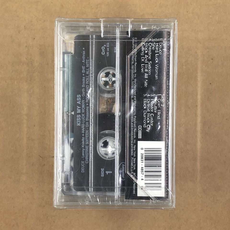 KISS REGROOVED Cassette Tape 90s Metal Grunge NOS SEALED DINOSAUR JR RATM TOOL - Image 2 of 4