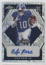 2021 Leaf Flash Navy Blue 30/75 Asim Rose Jr #BA-ARJ Auto 0vs7