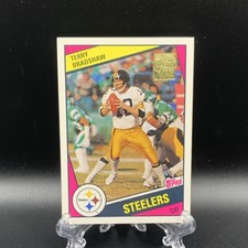 Topps 2002 Archives Reprint Terry Bradshaw #14 Steelers NFL Football Card