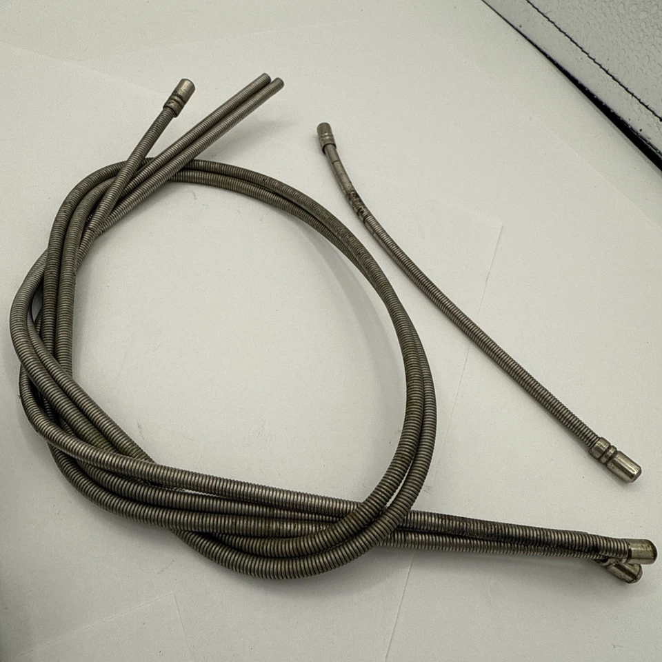 Vintage SunTour Bar End Shifters Barcon Pair Road Bike Friction Japan w/ Cables - Image 4 of 4