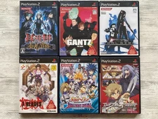 SONY PS2 D.Gray-man & 7 Blades & Gantz & Melheaven Cool Girl & Elemental Gelade