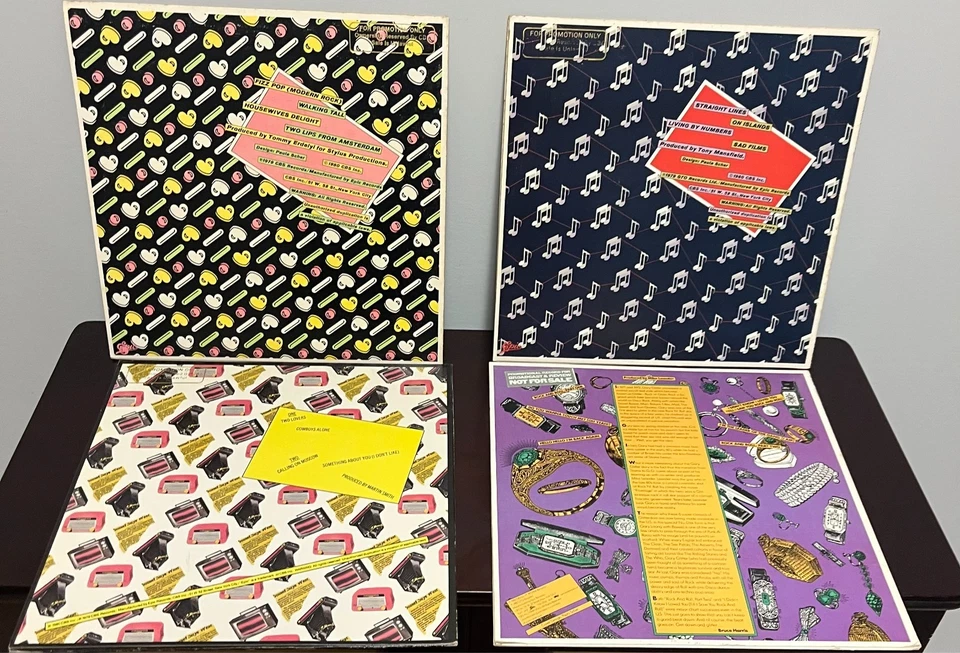 4x 10" Vinyl LP Records Propoganda Gary Glitter Continentals New Musik! Foto 2 de 2