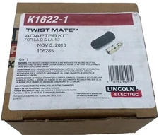 LINCOLN ELECTRIC K1622-1. Adapter Kit,Twist Mate,For PTA-9,-17. K1622-1