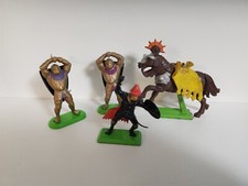 Vintage Britains LTD Deetail Toys Medieval Knights Lot of 4