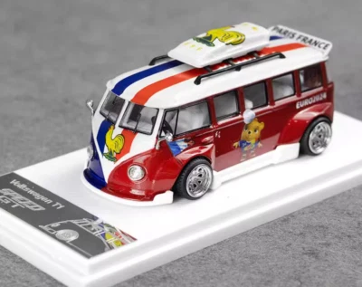 SG 1:64 2024 Euro FR VW T1 Van Bus Camper Kombi Diecast