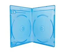 Blu-ray Double Disc cases  Standard 12mm  Blu-Ray Logo with outer plastic