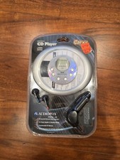 Audiovox DM8200-60K 45 Second Anti Shock Portable CD Player w/Car Kit SEALED