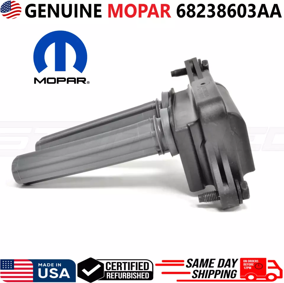 Bobina de encendido genuina Mopar x1 para Dodge Chrysler Jeep RAM 2005-2020, 68238603AA Foto 3 de 4
