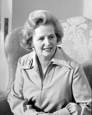 PRIME MINISTER OF ENGLAND MARGARET THATCHER 8x10 GLOSSY PHOTO PRINT