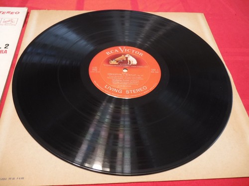 Sviatoslav Richter Brahms Concerto No. 2 1965 LP RCA Victor LSC-2466 Leinsdorf - Imagen 4 de 9