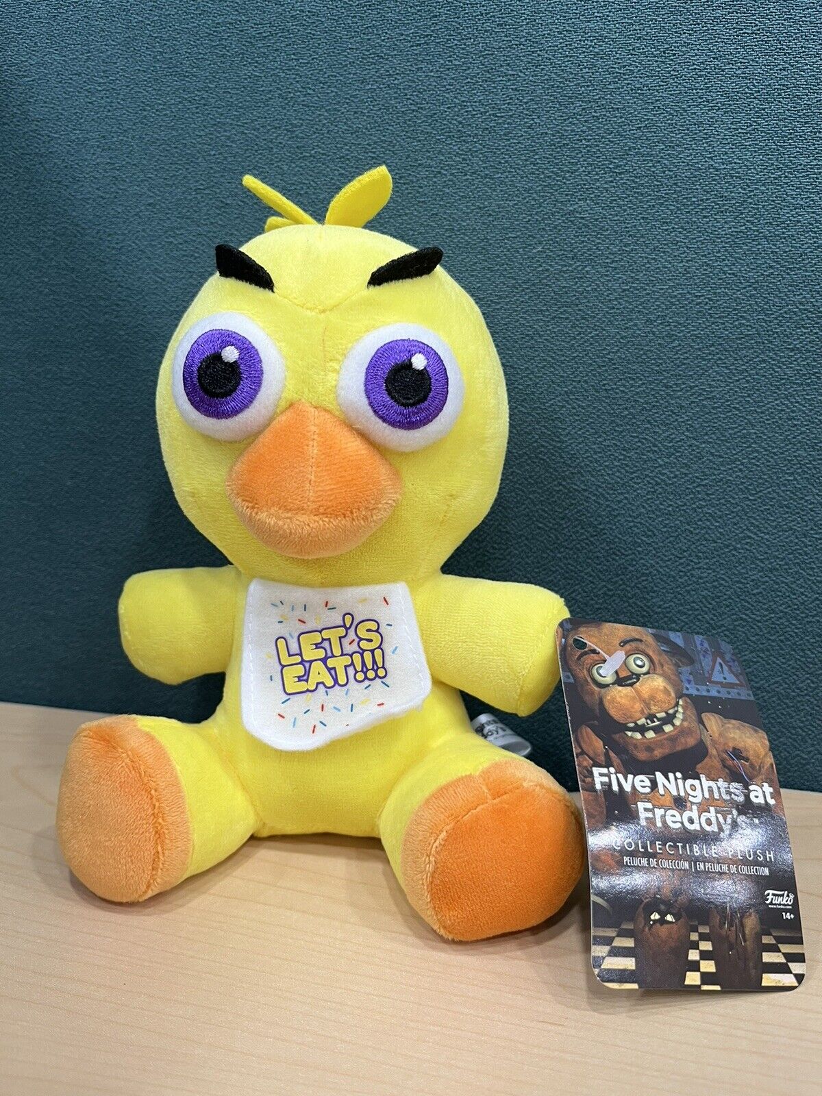 Funko Five Nights At Freddy's Chica Plush (rare 2016 Edition)