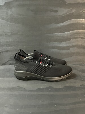 Footjoy Flex XP Golf Shoes Mens 11.5 Spikeless Black Lace Up Sneaker FootJoy Men main image 3