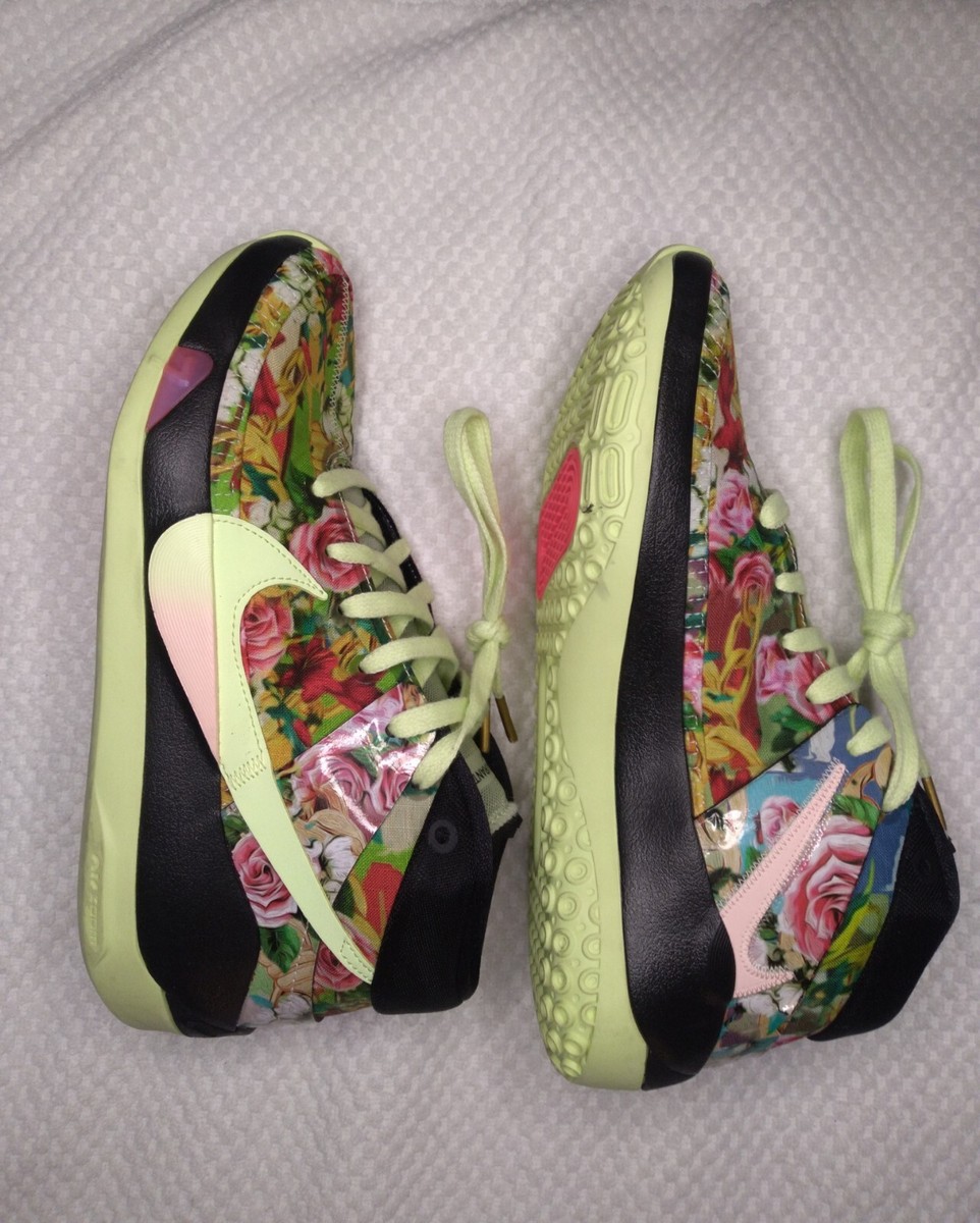 kevin durant shoes flowers
