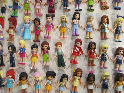 Large Lot 50 LEGO® Minifigures Friends - Picture 7 of 7