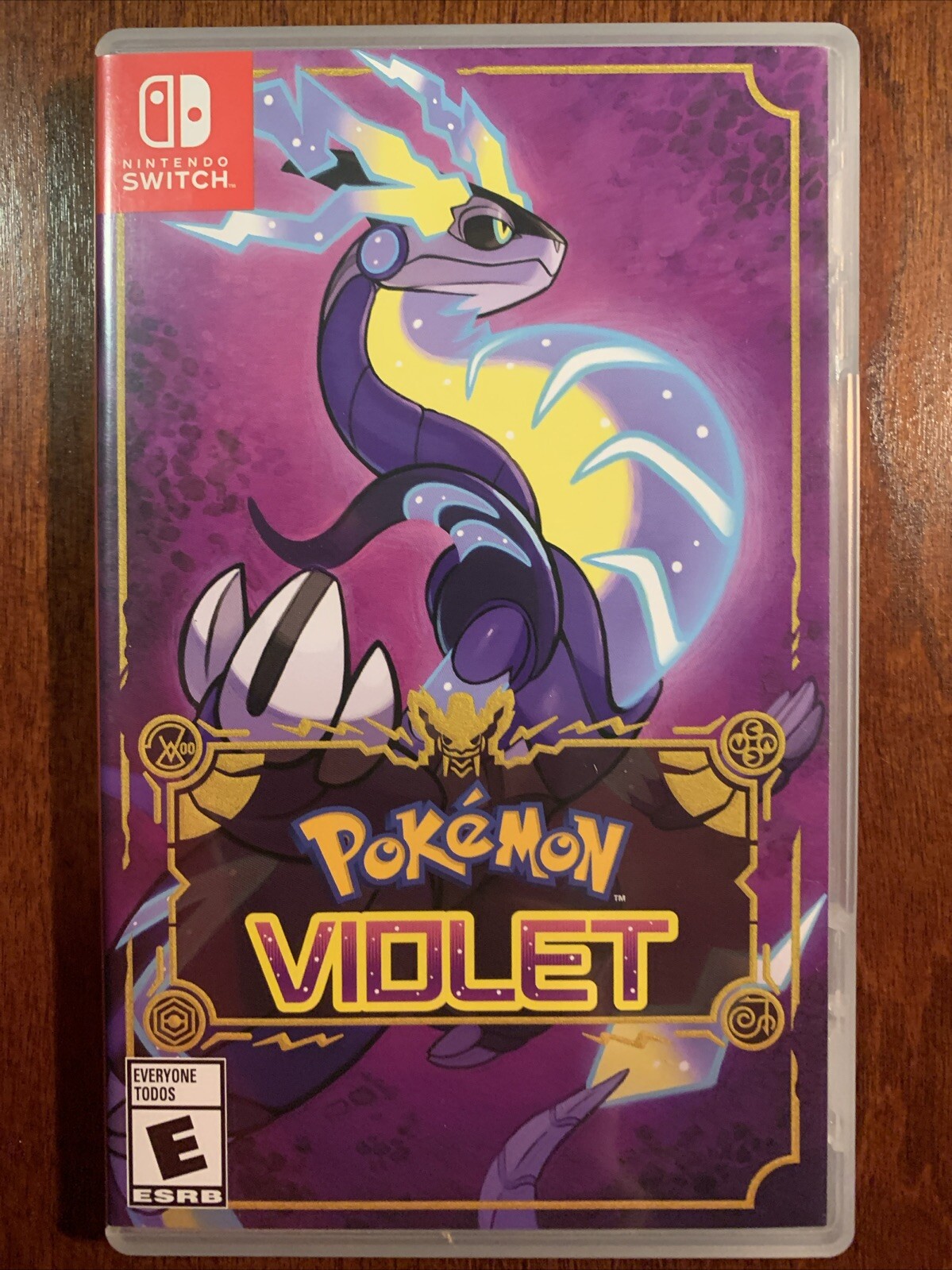 Pokemon Violet - Nintendo Switch   CASE ONLY   NO GAME   Authentic   USA-image