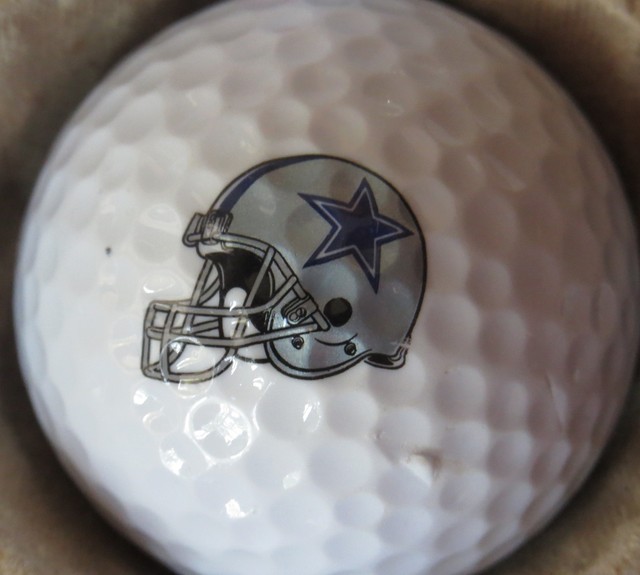 (1) DALLAS COWBOYS NFL FOOTBALL LOGO GOLF BALL eBay