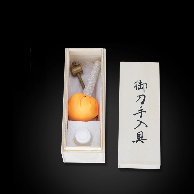 Kit de limpieza de mantenimiento de espada Katana samurai japonesa SIN ACEITE Foto 3 de 4