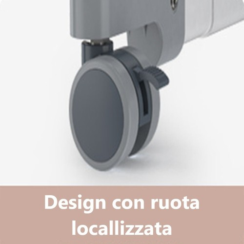 Culla neonato lettino a dondolo elettrico per bambini regolabile con telecomando - Imagen 23 de 27