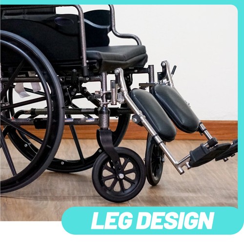2 Pcs Legguard Pad Wheelchair Footrest Pads Transparent Replacements Cushions - Picture 7 of 12