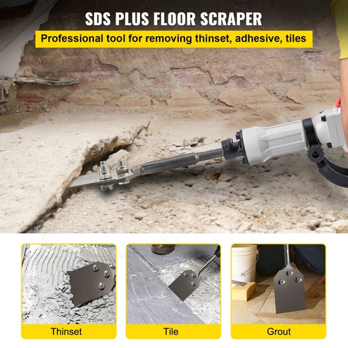 VEVOR SDS-Plus Chisel Floor Scraper 3.9 