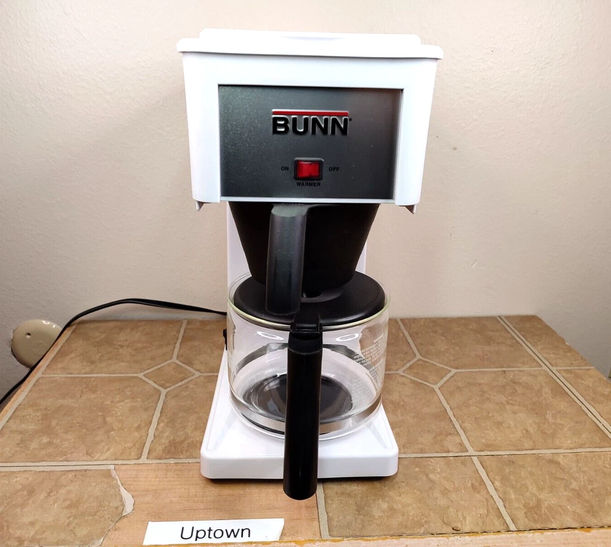 White bunn coffee clearance maker