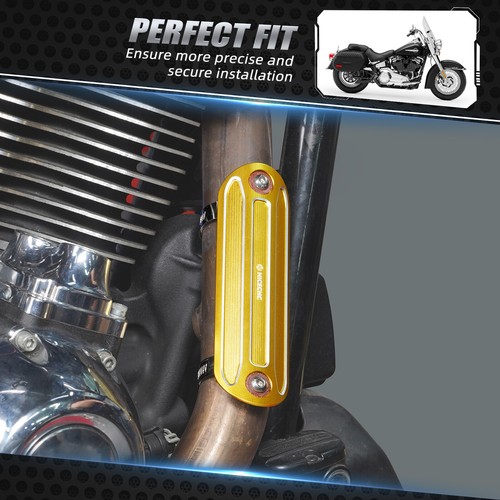 Protector térmico tubo silenciador NICECNC para Harley Street Glide FLHX 2006-2024 - Imagen 7 de 12