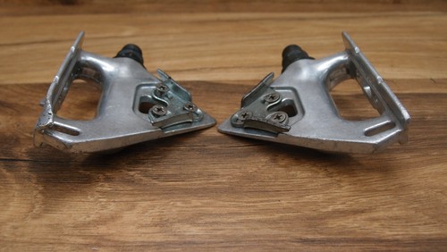 1990's road bike flat platform pedals Shimano RX 100 PD-A550 VIA Japan - Picture 11 of 12