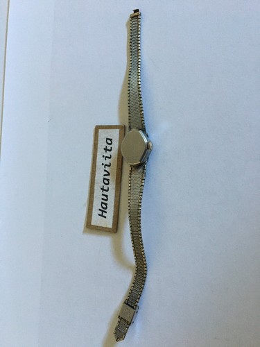 Elgin Womens Watch 17 Jewels 10K RGP Bezel + Band - Winds Works Fine pre 1964 - Picture 5 of 10