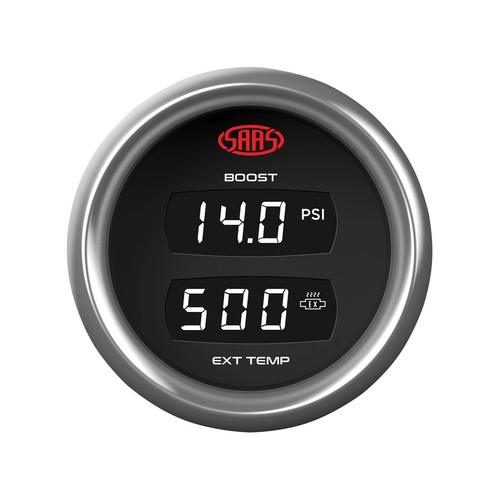 Gauge Pillar Pod Light Grey Single Piece for Landcruiser 2009-On Boost Exhaust T - Picture 7 of 10