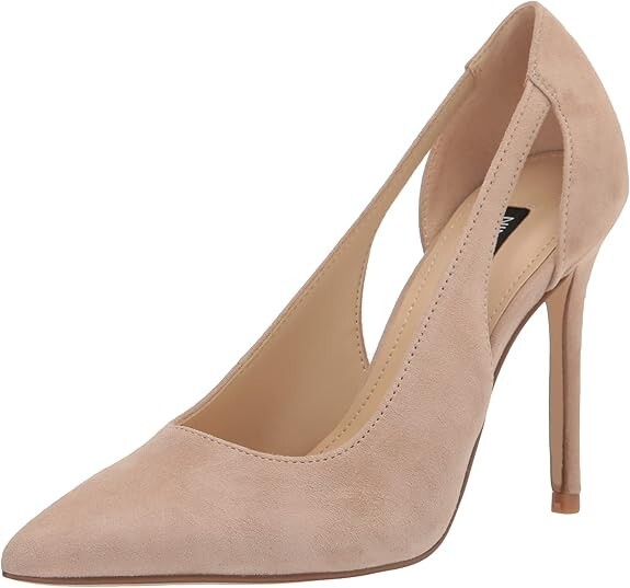 Nine West Womens Favon Pointy Toe Stiletto Dress Pumps Light Natural Sz 10 M $99