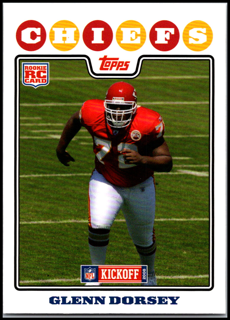 Glenn Dorsey Topps Kickoff #212 Base