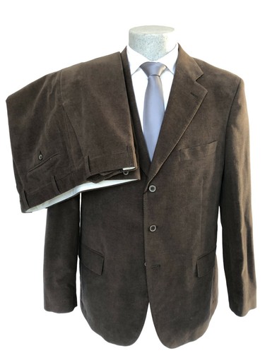 Abito uomo Confitalia, taglia 54 in caldo FUSTAGNO marrone DROP 6, sconto 60%.  | eBay