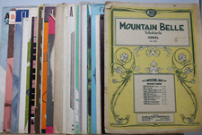 Lot of 38 Vintage Sheet Music Mix of Genres Review Pictures