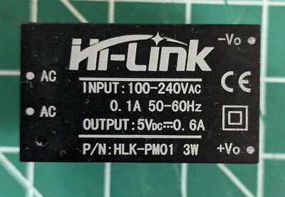 HI-Link HLK-PMO1 AC-DC Step-DownPower Supply Module - 220V to 5V