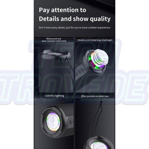 ZEALOT Wireless Bluetooth Speaker Portable Mini Subwoofer Sound System FM Radio - Bild 5 von 12