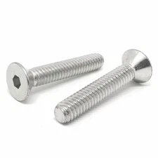 1/2"-20 Stainless Steel Flat Socket Head Cap Screws (Choose Length & Qty)