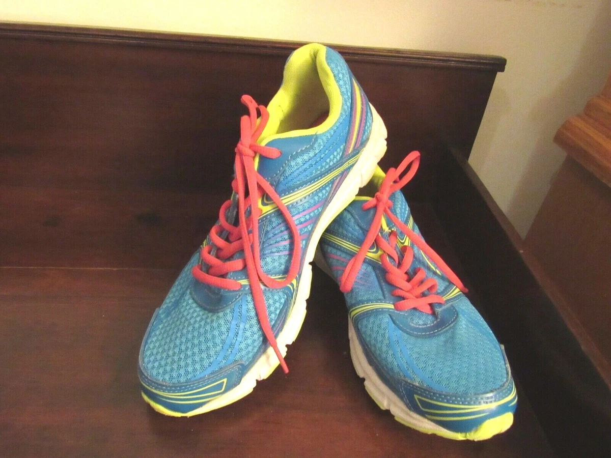 L A GEAR Women s Athletic Shoes Multicolor Blue Lime Pink Women US