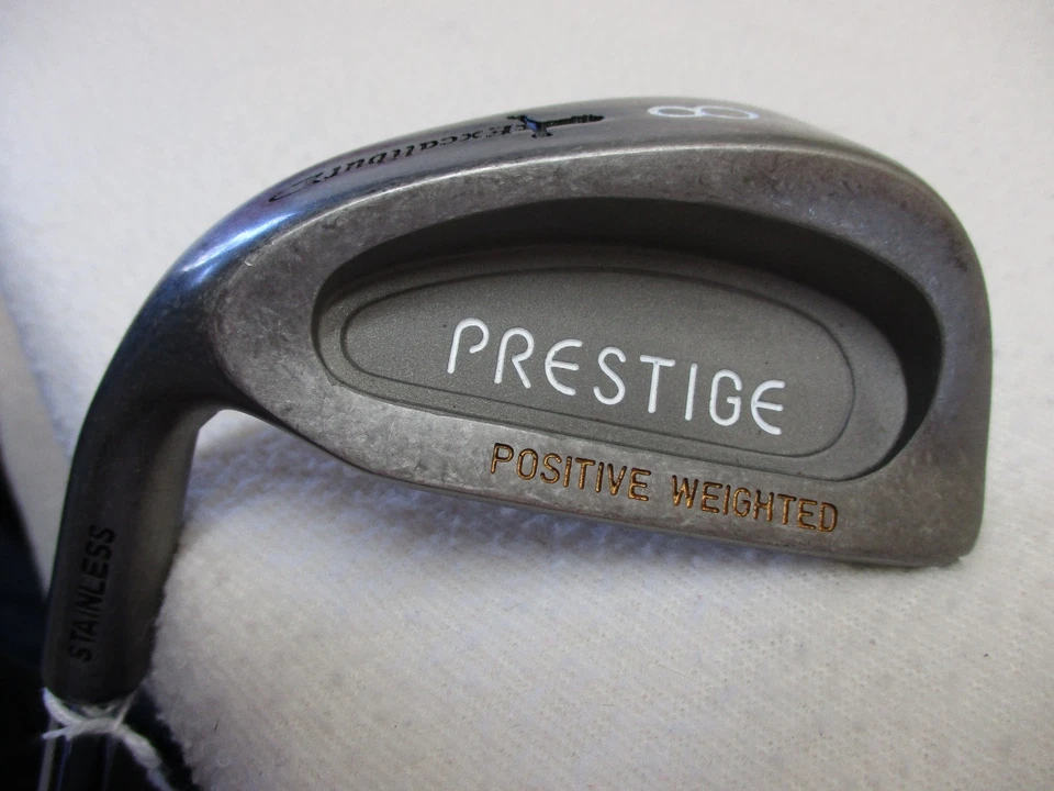 //New Prestige Golf Excalibur Positive Weighted #8 Iron - Lt Hand - Men's - #124 - Image 2 of 4